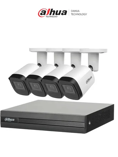 Kit de video vigilancia Dahua Technology KITXVR1B04H-I4B2A51-U