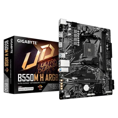 Motherboard GIGABYTE B550M H ARGB
