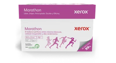 Papel Bond Marathon Carta XEROX Marathon
